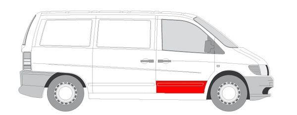 BLIC 6015-00-3541122K - Обшивка двери