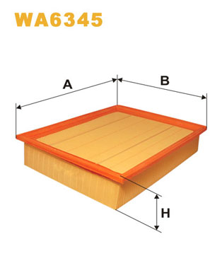 WIX FILTERS WA6345 - Воздушный фильтр