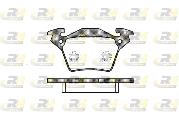 ROADHOUSE 2717.00 - Тормозные колодки 