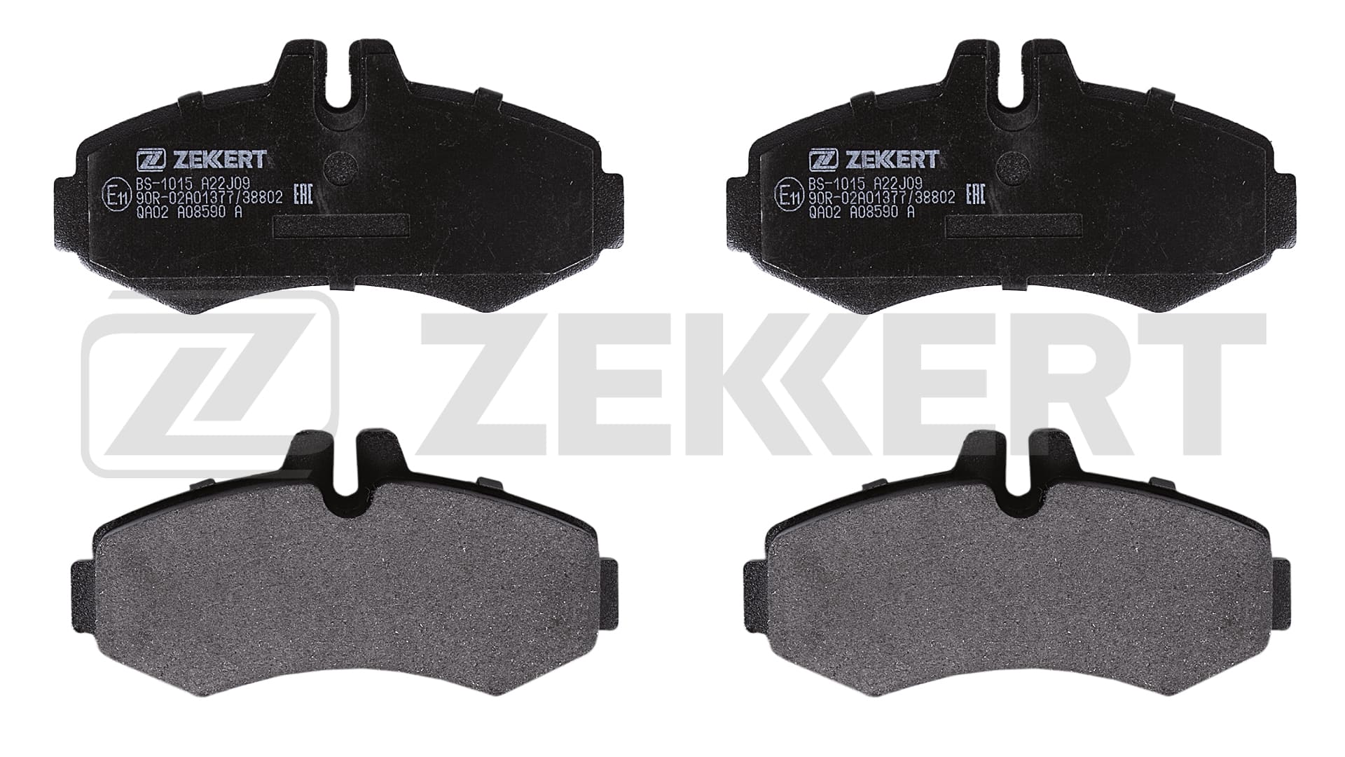 ZEKKERT BS-1015 - Тормозные колодки 