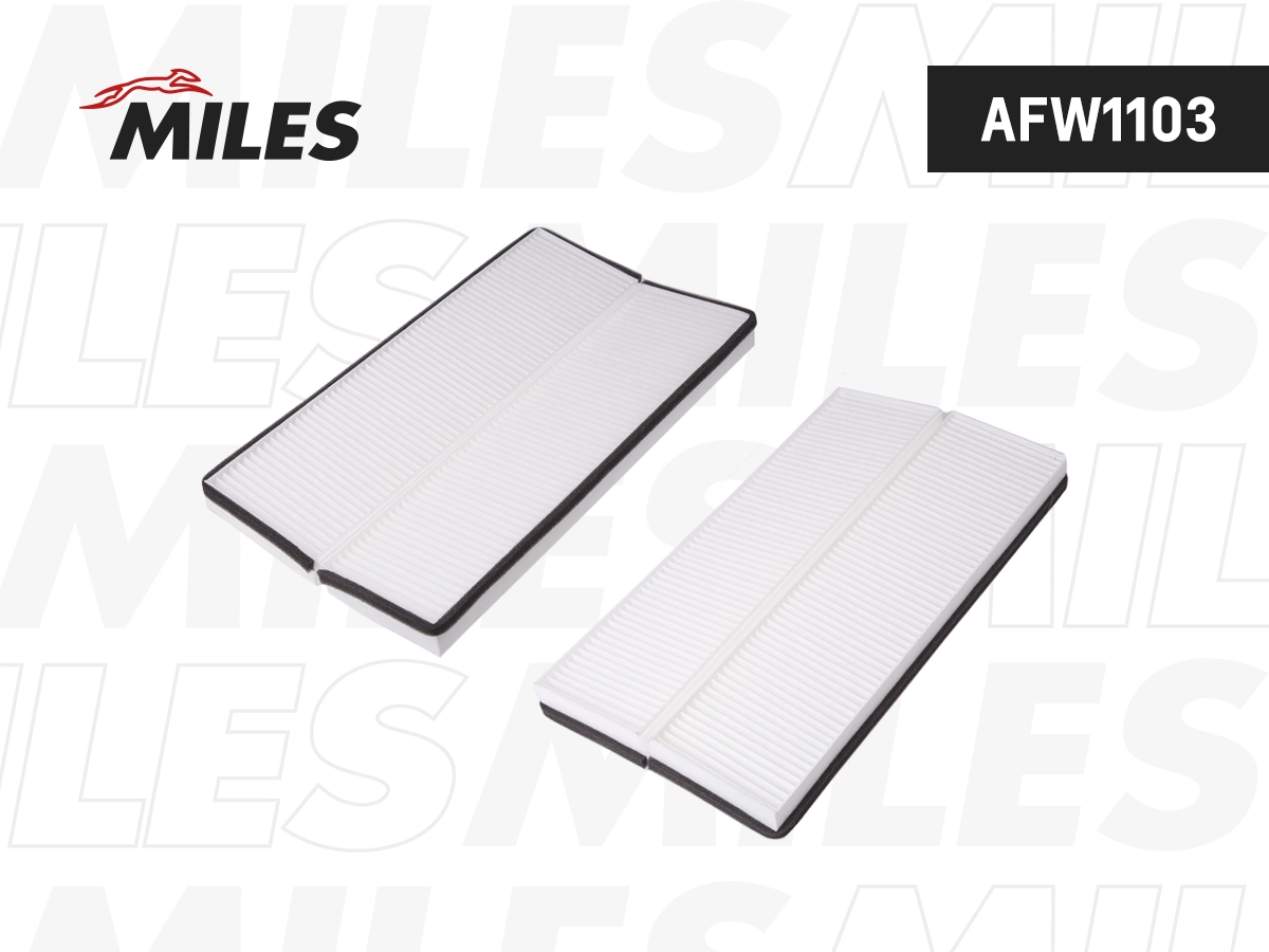 MILES AFW1103 - Салонный фильтр