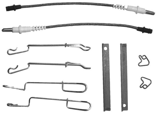 HELLA 8DZ 355 203-011 - Ремкомплект тормозных колодок