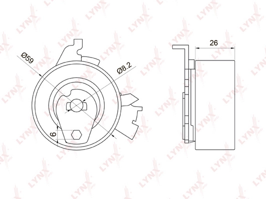 Натяжной ролик ГРМ