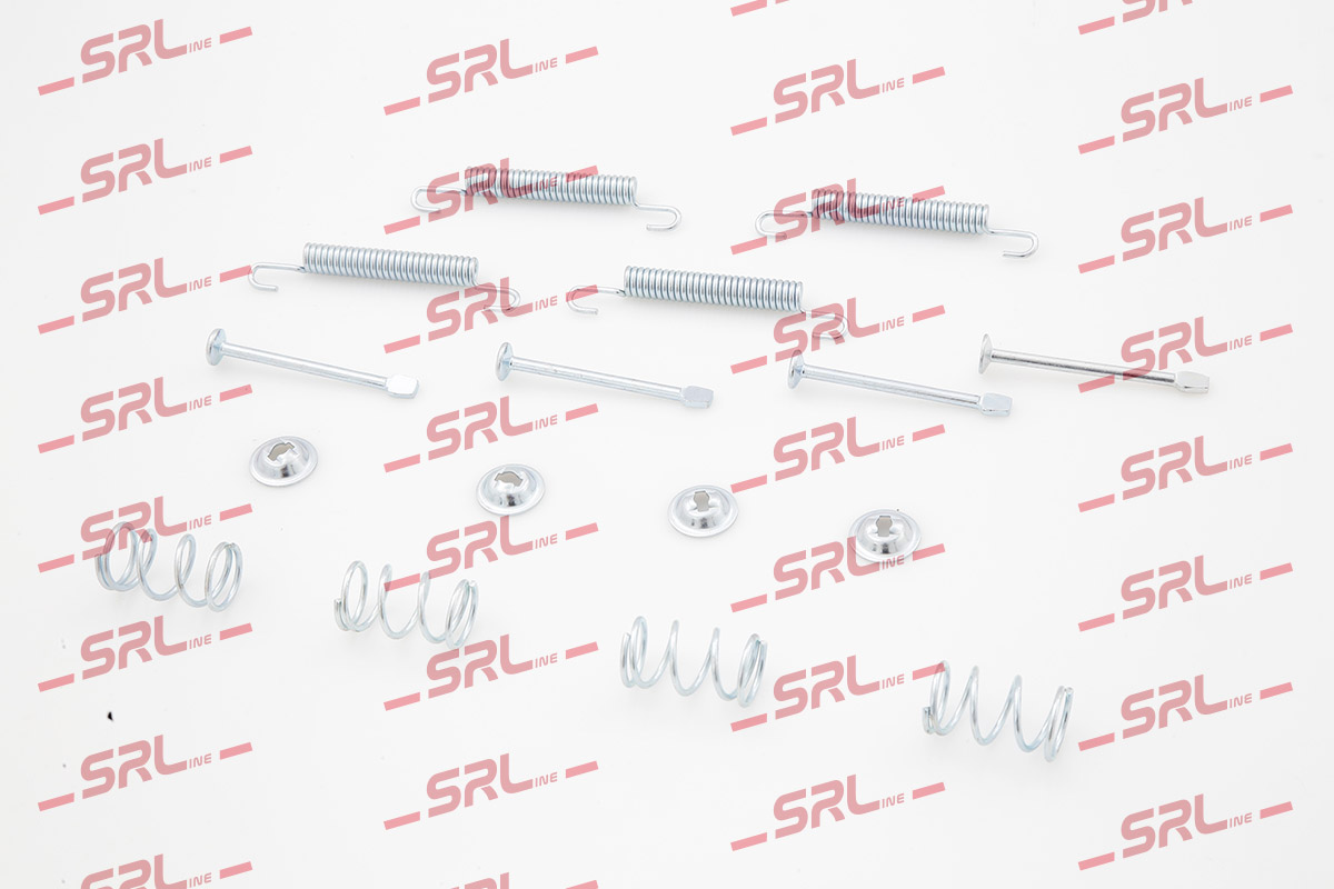SRLINE S77-0016 - Ремкомплект тормозных колодок ручника