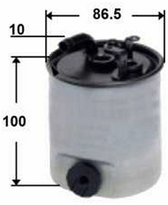 JS ASAKASHI FS0052 - Топливный фильтр