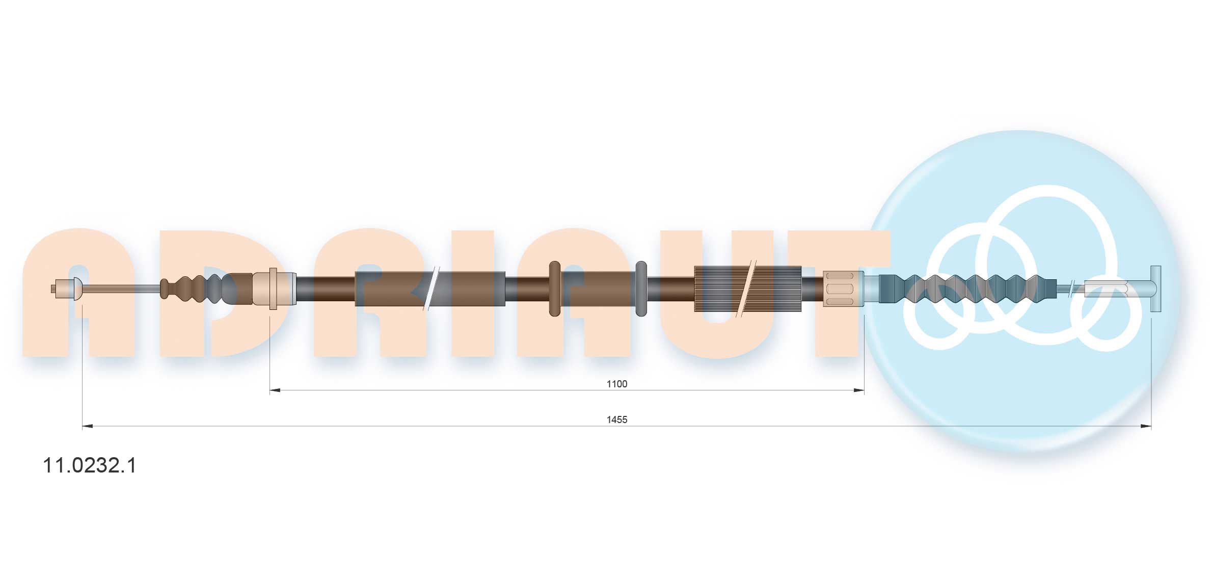 Трос ручника