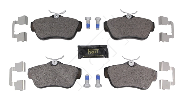 Комплект тормозных колодок, дисковый тормоз PREMIUM LINE