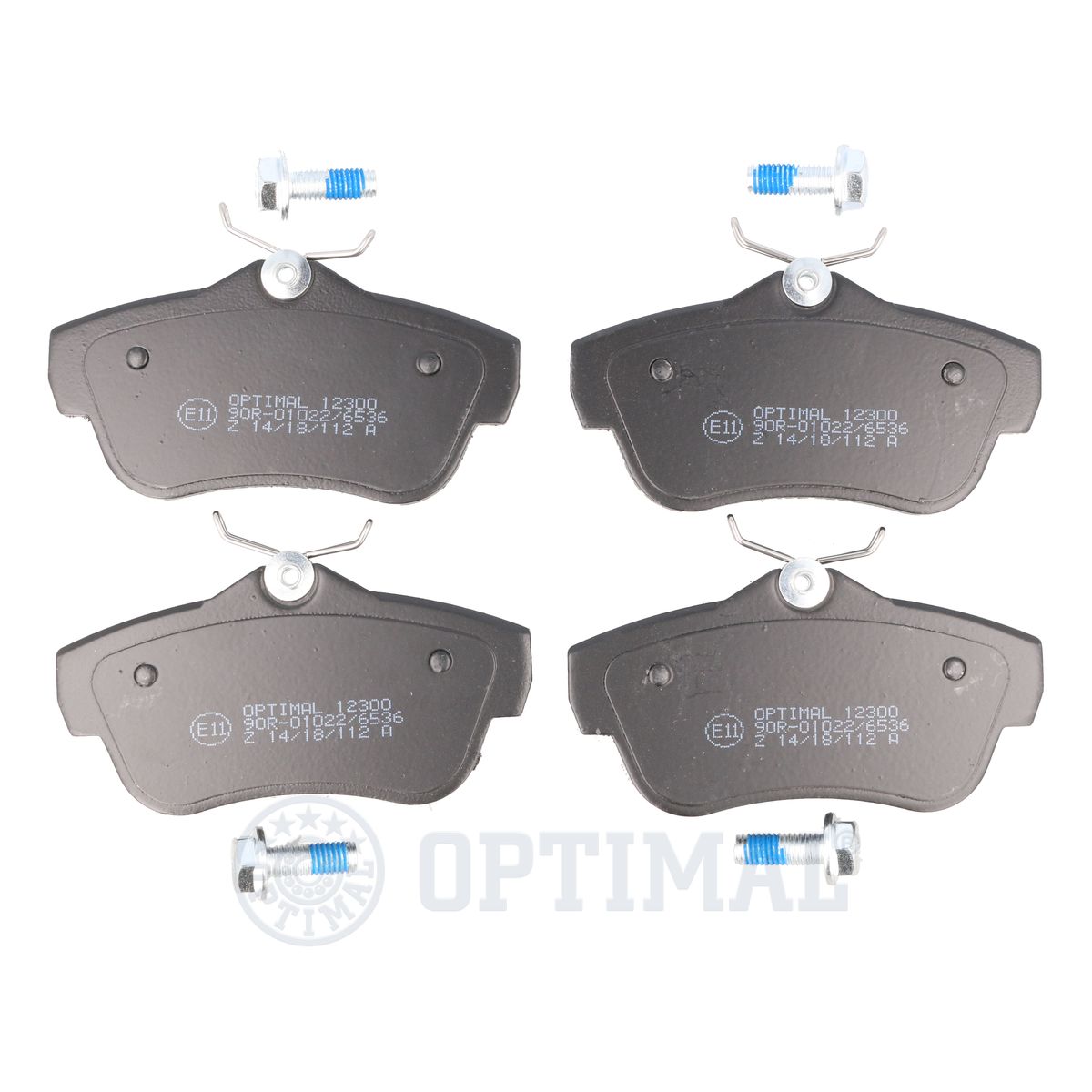 OPTIMAL BP-12300 - Тормозные колодки 