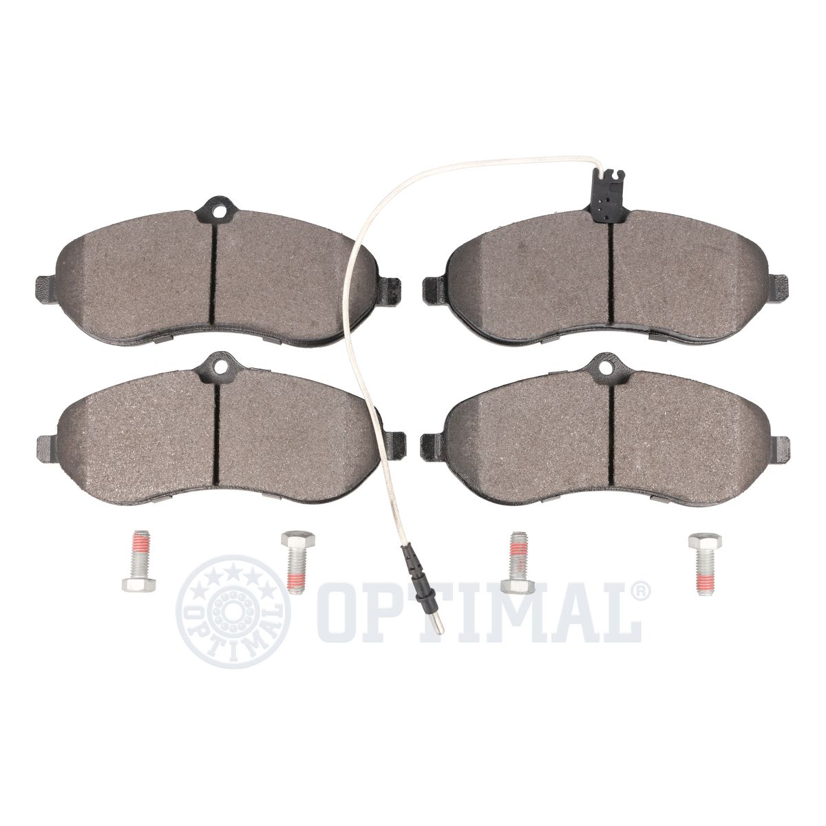 OPTIMAL BP-12337 - Тормозные колодки 