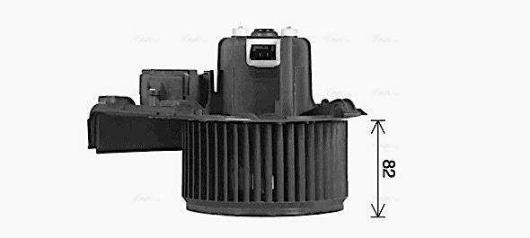 AVA QUALITY COOLING PE8560 - Моторчик печки