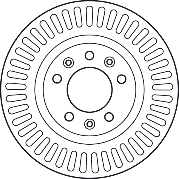 TRW DF6020S - Тормозные диски
