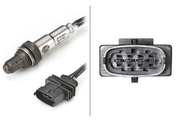 HELLA 6PA 358 066-011 - Лямбда-зонд