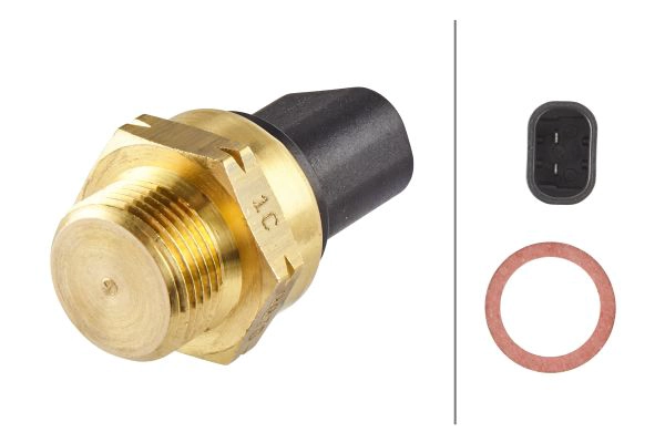 HELLA 6ZT 007 807-001 - Датчик включения вентилятора