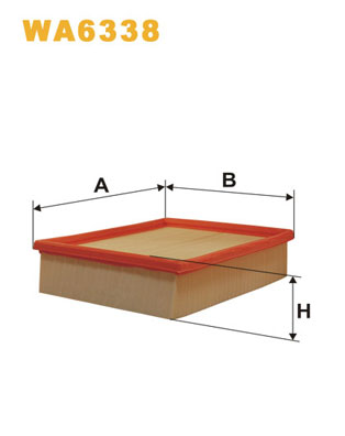WIX FILTERS WA6338 - Воздушный фильтр
