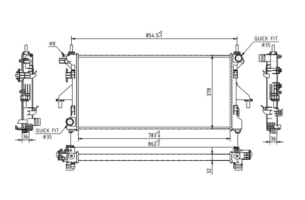 Радиатор охлаждения