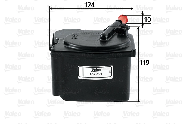 VALEO 587501 - Топливный фильтр