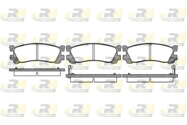 ROADHOUSE 2399.02 - Тормозные колодки 