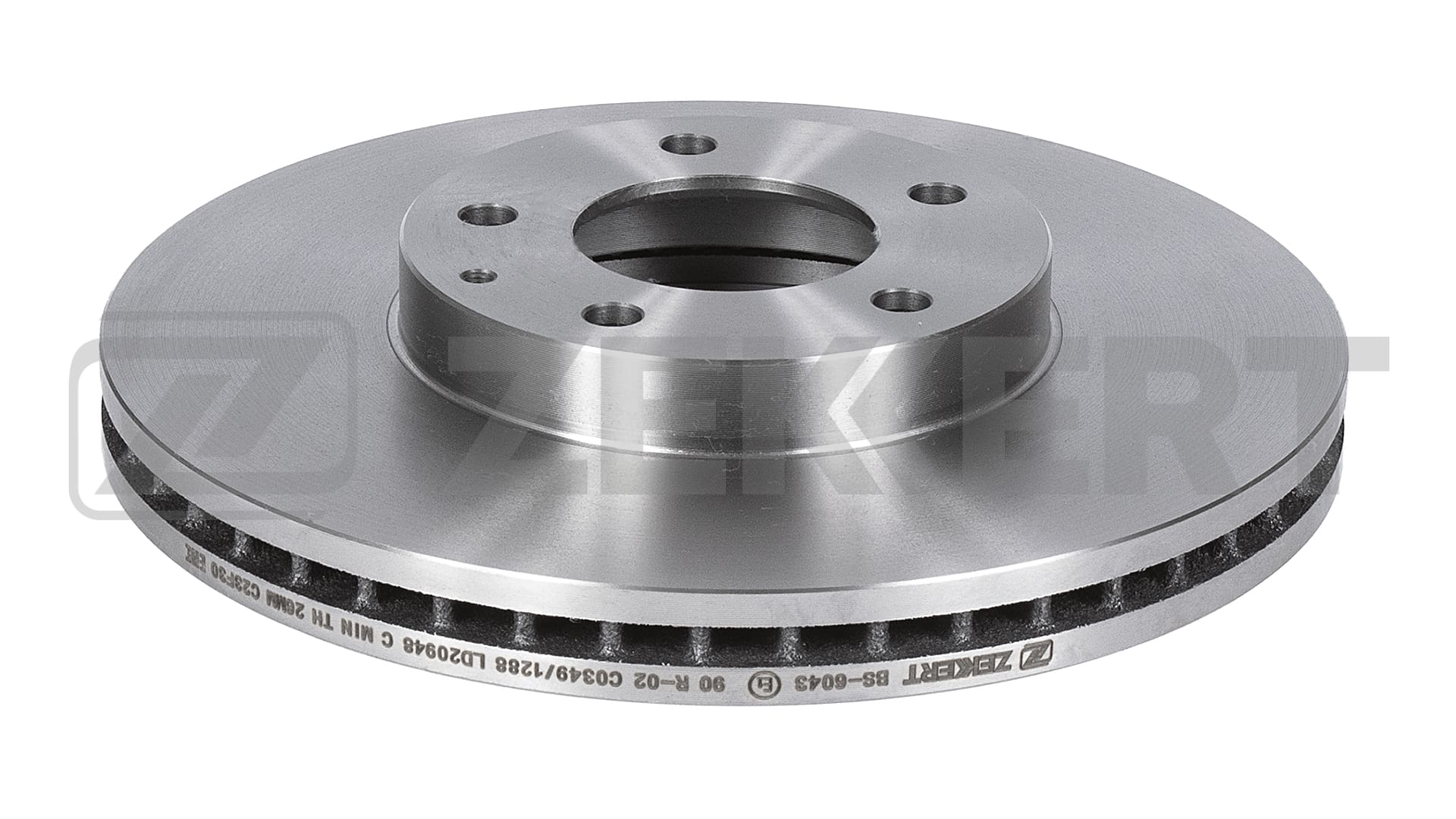 ZEKKERT BS-6043 - Тормозные диски