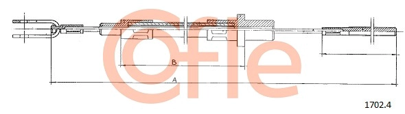Трос сцепления