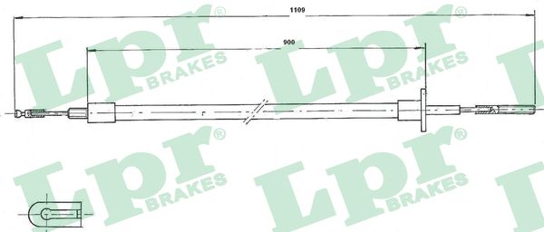 Трос сцепления