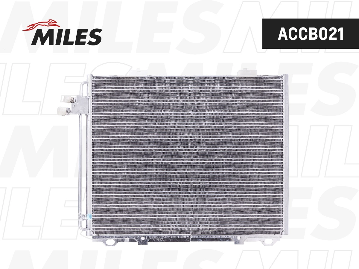 MILES ACCB021 - Радиатор кондиционера