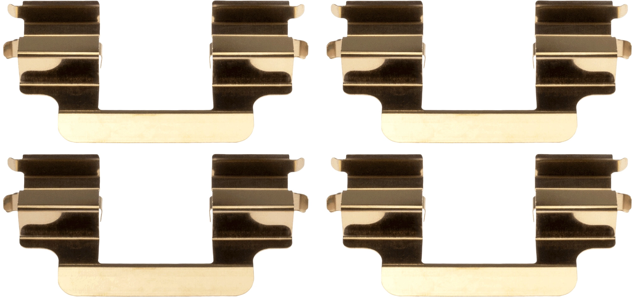 TRW PFK809 - Ремкомплект тормозных колодок