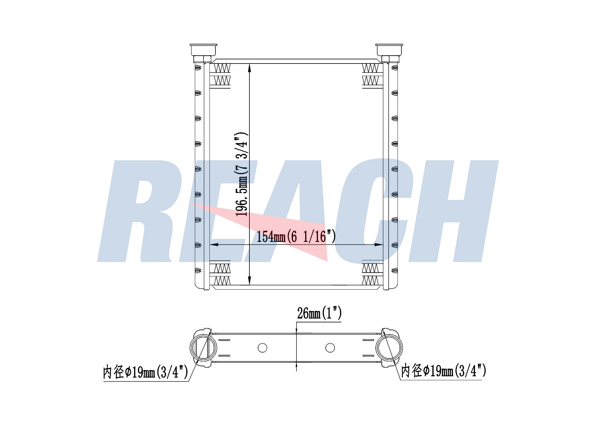 Радиатор печки