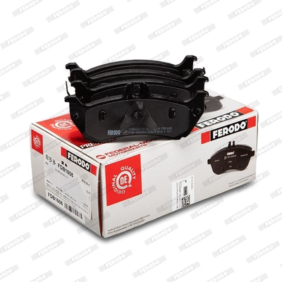 FERODO FDB1608 - Комплект тормозных колодок, дисковый тормоз PREMIER ECO FRICTION