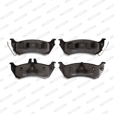 FERODO FDB1608 - Комплект тормозных колодок, дисковый тормоз PREMIER ECO FRICTION