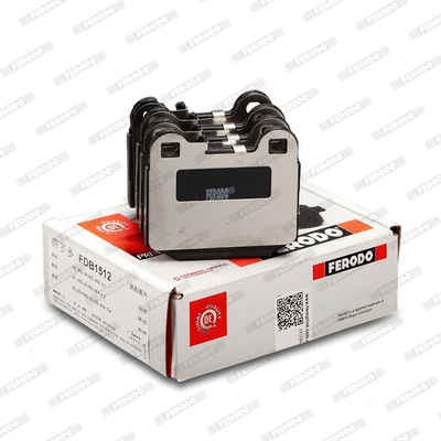 FERODO FDB1512 - Комплект тормозных колодок, дисковый тормоз PREMIER ECO FRICTION