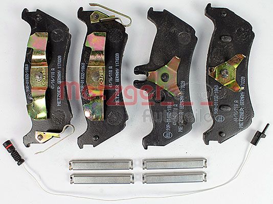 METZGER 1170339 - Тормозные колодки 