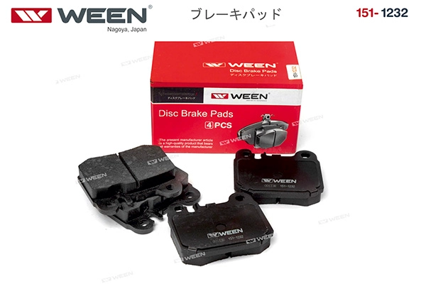 WEEN 151-1232 - Тормозные колодки 