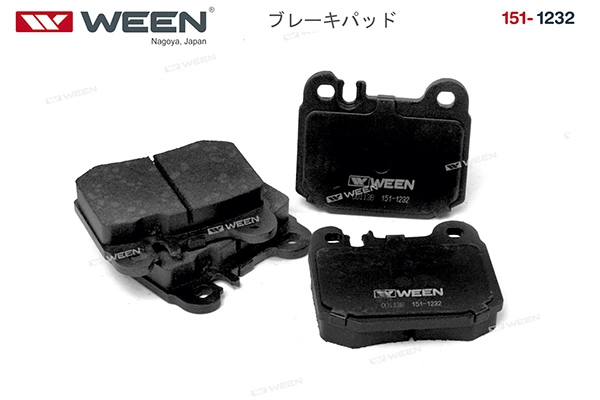 WEEN 151-1232 - Тормозные колодки 