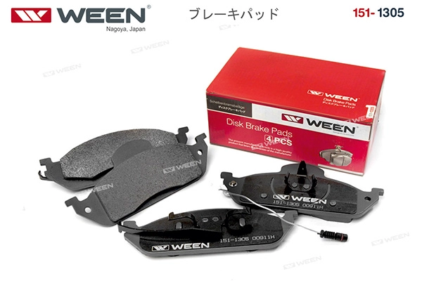 WEEN 151-1305 - Тормозные колодки 
