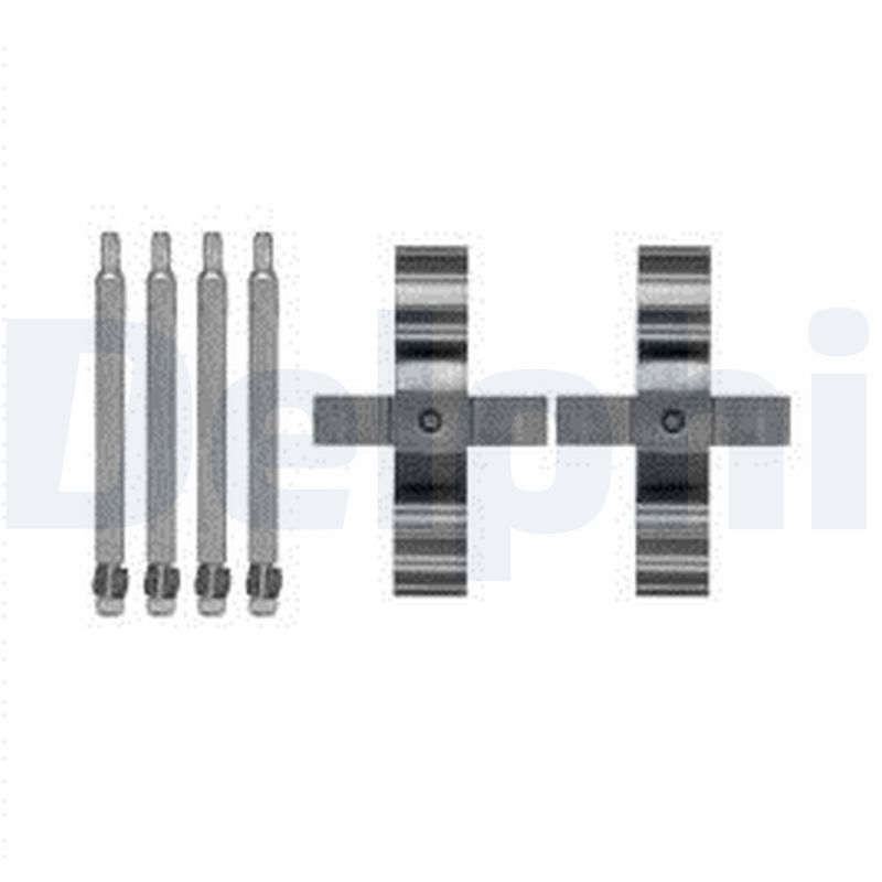 DELPHI LX0598 - Ремкомплект тормозных колодок