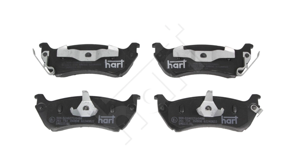 HART 261 733 - Тормозные колодки 