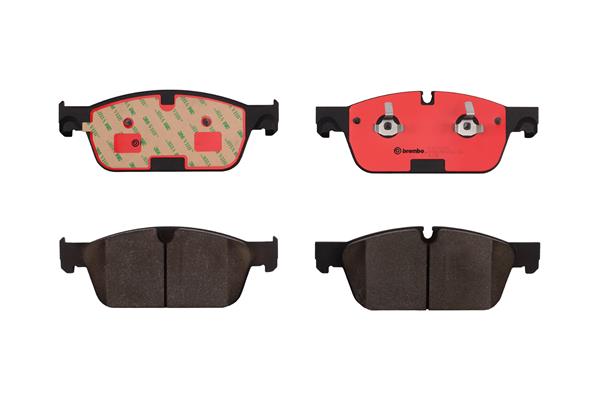 BREMBO P50102N - Комплект тормозных колодок, дисковый тормоз PRIME LINE - Ceramic