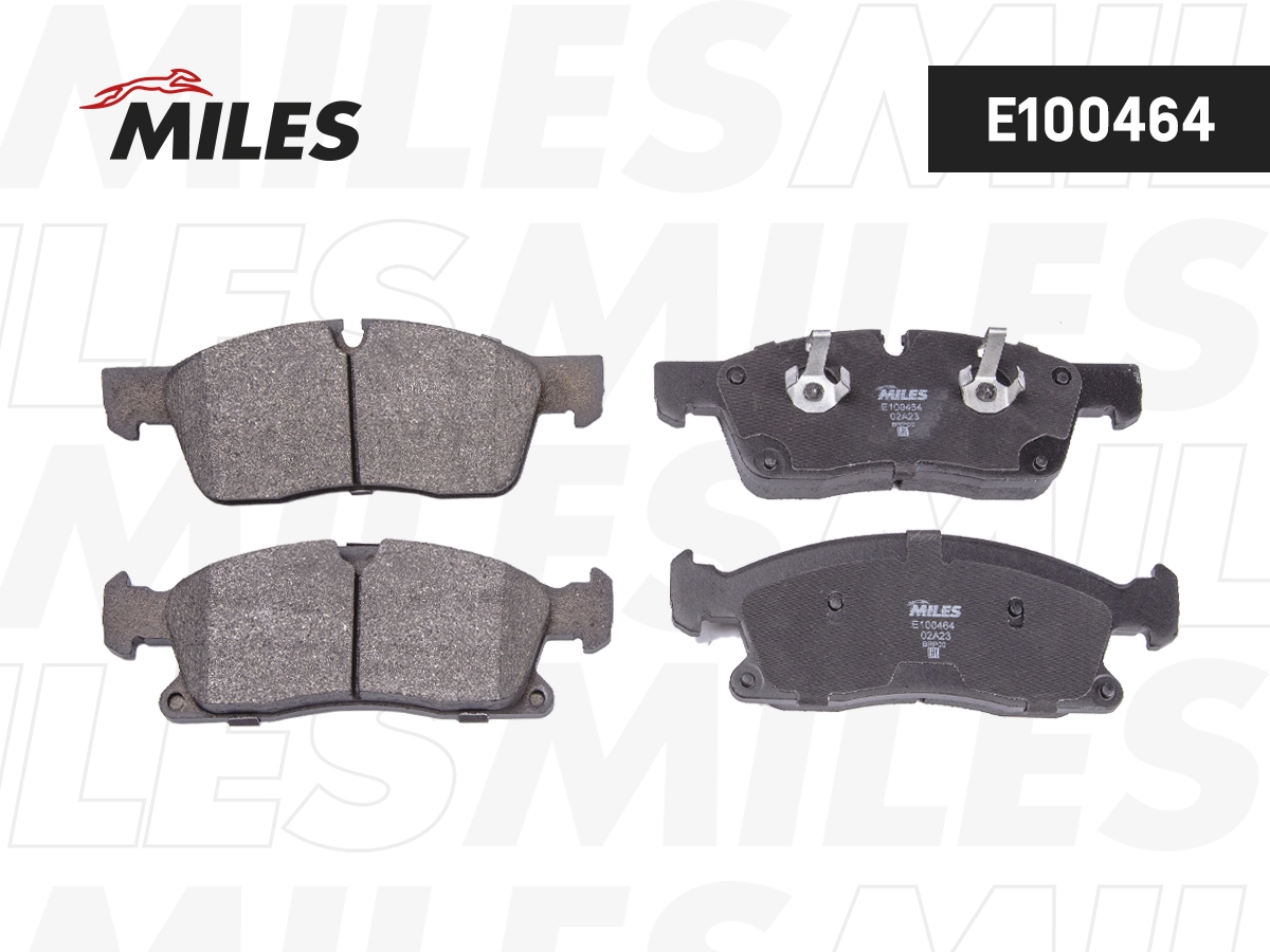 MILES E100464 - Тормозные колодки 