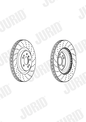 JURID 562954JC-1 - Тормозные диски