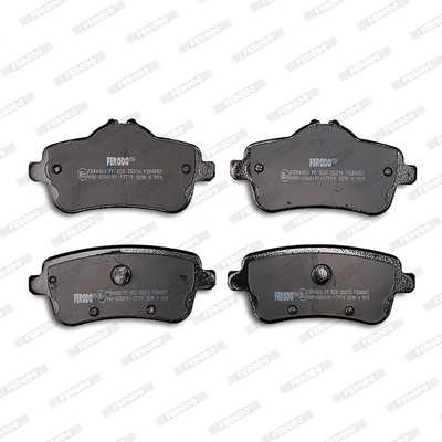 FERODO FDB4587 - Комплект тормозных колодок, дисковый тормоз FUSE+ Technology