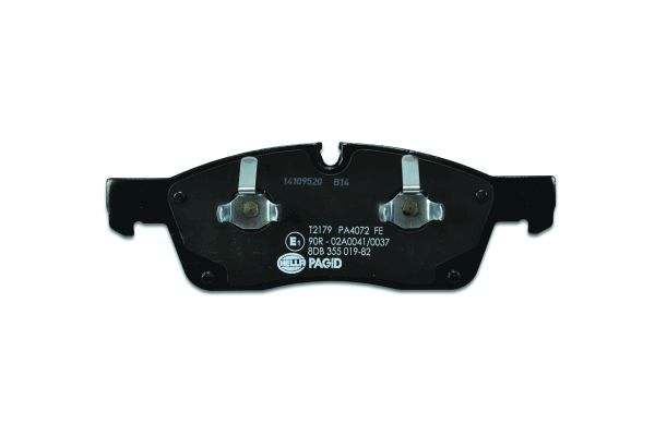 HELLA 8DB 355 019-821 - Тормозные колодки 