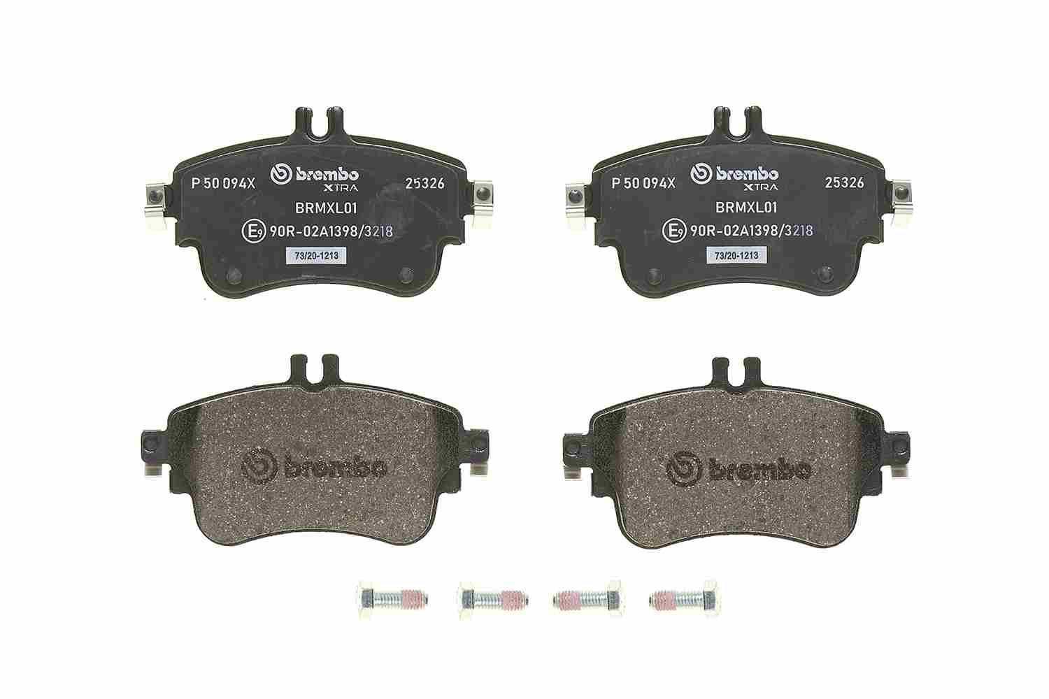 BREMBO P 50 094X - Комплект тормозных колодок, дисковый тормоз XTRA LINE