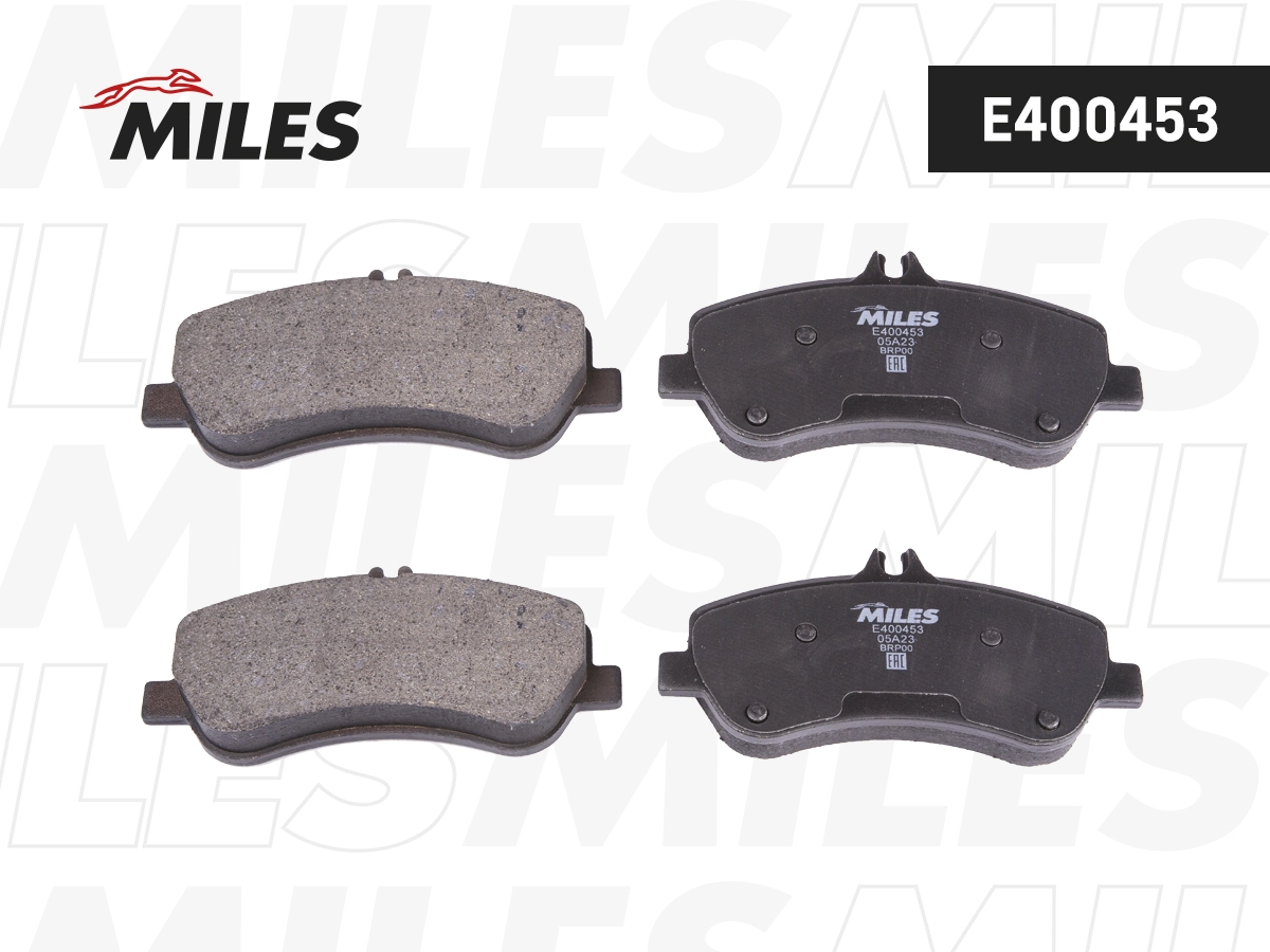 MILES E400453 - Тормозные колодки 