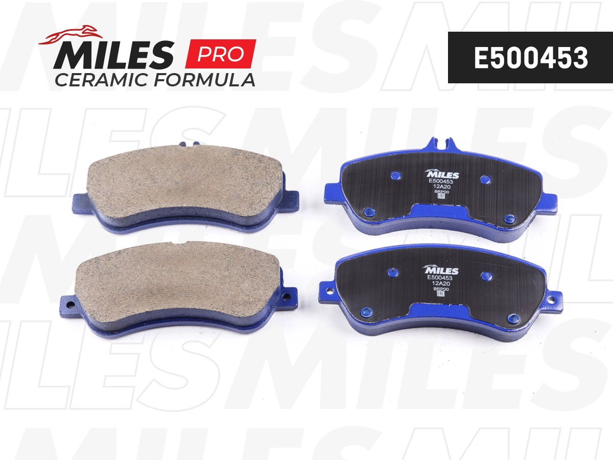 MILES E500453 - Тормозные колодки 