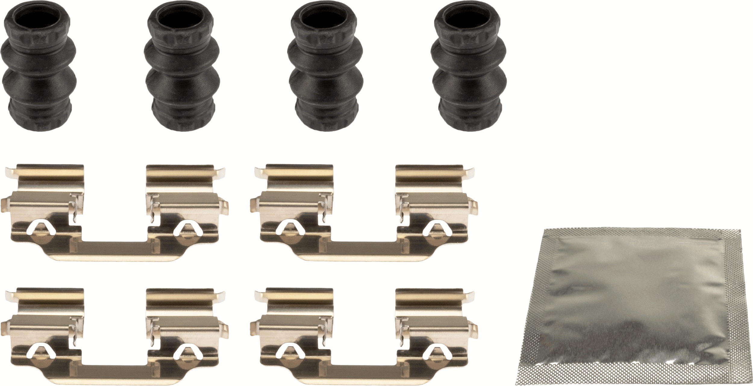 TRW PFK749 - Ремкомплект тормозных колодок