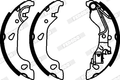 FERODO FSB603 - Комплект тормозных колодок PREMIER