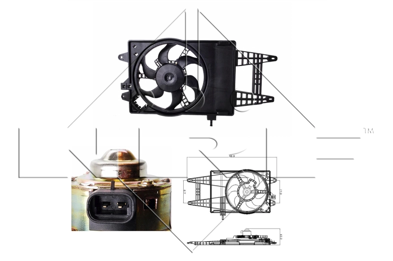 Вентилятор радиатора