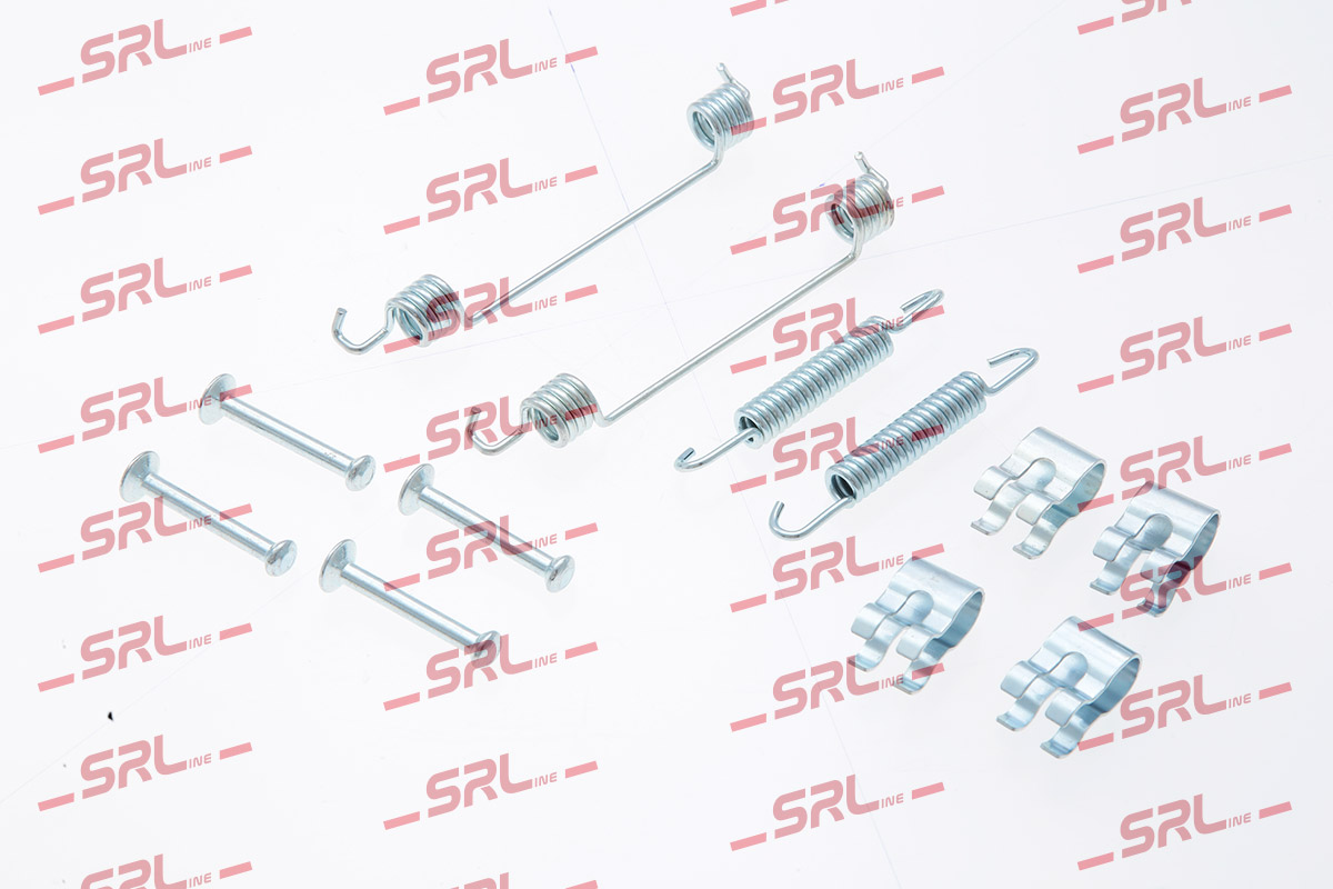 SRLINE S77-0026 - Ремкомплект тормозных колодок ручника