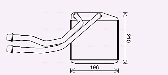 Радиатор печки