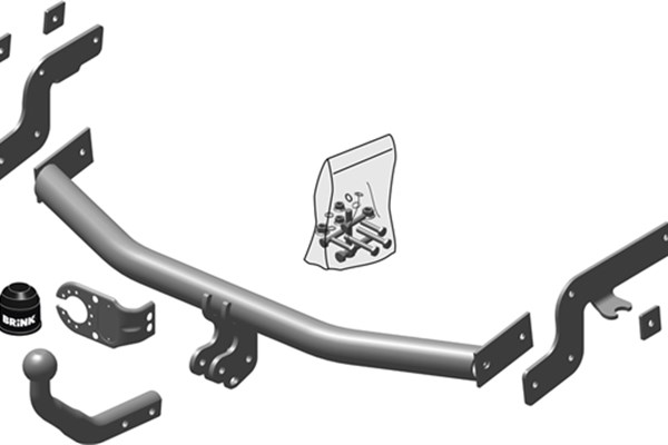 BRINK 498000 - Фаркоп 